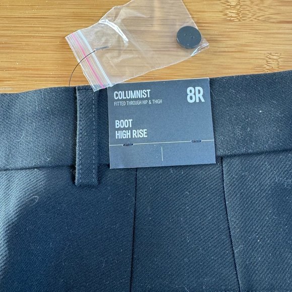 NWT Black Express Columnist Bootcut Trouser - Picture 3 of 4